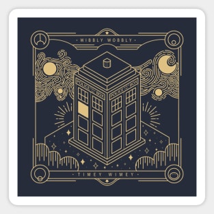 Blue Box Magnet